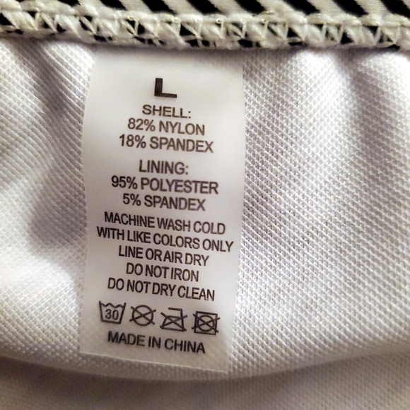 Amazon pink ruffled bikini top XL & Cupshe Black white Striped bottoms L - Picture 5 of 5